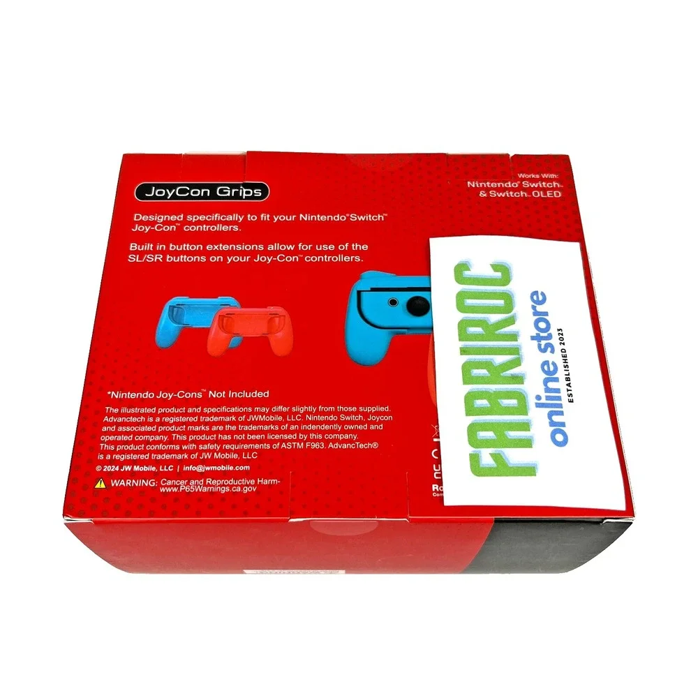 NEW!!! ADVANCTECH 2 Joy-Con Grips for Nintendo Switch & Switch OLED!!!